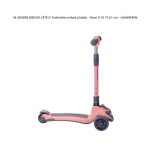 Trottinette enfant pliable - huaimeipin - rose - 3 roues - haute scurit