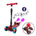Trottinette enfant shuttle avec fum�e rouge -