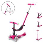 Trottinette �volutive mini micro 3en1 r�volution magic rose