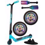Trottinette freestyle - black dragon - basic blue combo neochrome - roues en néochrome - mixte Trottinette freestyle - black dragon - basic blue combo neochrome - roues en néochrome - mixte