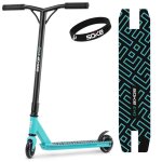 Trottinette freestyle - soke - evo - guidon 50 cm 360 - roulements abec - 9 - roues 100x24 mm pu