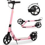 Trottinette pliable pour enfants de 8 � 12 ans et plusgrandes roues de 200 mm avec freins � disquetrottinette ...