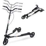 Trottinette swing 3 roues pliable scooter ciseaux guidon r�glable kick scooter pour enfants