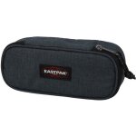 Trousse � crayons - eastpak - oval triple dnim - 100% polyester - zipp�e - 22. 5 x 9 x 5 cm
