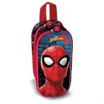Trousse double 3d - marvel spiderman badoom - rouge - taille unique