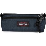 Trousse - eastpak - double benchmark - denim - 2 compartiments - 100% vgane