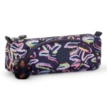 Trousse - kipling - cute 22 cm - 2 compartiments - palm fiesta prt