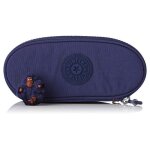 Trousse - kipling - duobox 20 cm - bleu - synthtique - zippe