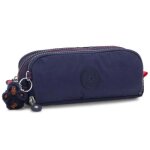 Trousse kipling gitroy 23 cm - 3 compartiments (polish blue c)