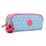 Trousse - kipling - gitroy - 3 compartiments - dreamy geo combo - zippe