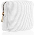 Trousse de maquillage - femmes - mini pochette - velours c�tel� - portable - 12x5x12 cm