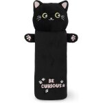 Trousse moelleuse mignonne chat - inclut carton � colorier avec dessin - 100% polyester