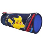 Trousse ronde pokemon team pikachu 22 cm - enfant - jaune
