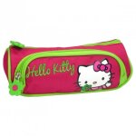 Trousse scolaire - hello kitty - 21. 5x9. 5x7 cm - zippe - enfant - fille