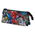 Trousse triple - marvel spiderman panels - multicolore - taille unique