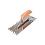 Truelle dentée - edm - rectangulaire - manche en plastique - 340mm - 172g Truelle dentée - edm - rectangulaire - manche en plastique - 340mm - 172g
