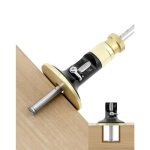 Trusquin de tra�age avec fonction de micro r�glage - trusquin de menuisier - lecture m�trique de 12 cm ...