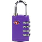 Tsa cadenas de s�curit� pour valises � combinaison � 4 chiffres violet[139]