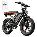 Tst x6 - v�lo �lectrique 20 fat bike - tout terrain - autonomie 60km - 48v 15ah - 750w - 7 vitesses - ...