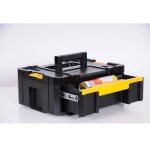 Boîte de rangement - dewalt tstak iii - noir jaune - dimensions : 440 mm Boîte de rangement - dewalt tstak iii - noir jaune - dimensions : 440 mm
