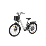 Ttgo c2 pro v�lo �lectrique 26 moteur 250w batterie 36v 18ah autonomie 80?120km shimano 7 vitesses argent ...