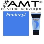 Peinture acrylique en tube bleu primaire 200ml - amt