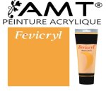 Tube de peinture acrylique - 200ml - yellow ochre - fevicryl