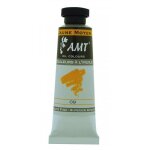 Peinture � lhuile fine en tube jaune moyen 45ml - amt