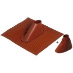 Tuile alu rouge pour mat dantenne avec cone n?