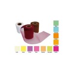 Tulle - non spcifi - marron - 10 cm x 20 m - tissu lger et transparent - mariage