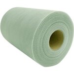 Tulle rouleau bobine de tissu rouleau de fil ruban bobine de jupe de marie dcoration mariage fte gris ...
