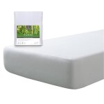 Tural - protge matelas impermable et respirant. tissu ponge 100% bambou. dimensions 160x200cm / ...