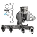 Turbocompresseur turbocharger turbo pour vw caddy golf v 1. 9 tdi bls dpf 77kw 54399880029 bv39a