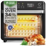 Turbotronic afo330 ? four et friteuse � air chaud ? four de table 32 l ? chaleur tournante ? mini four ...