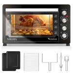 Turbotronic evs60 - four �lectrique 60 l - four de table chaleur tournante - mini four - 2500w - 230�c ...