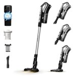 Turbotronic vs280 aspirateur balai sans fil 2 - en - 1 ? cyclonique ? 180w ? batterie 2200mah ? 2 vitesses ...