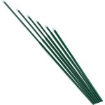 Tuteurs extensibles - astuceo - lot de 6 - vert - 90 cm