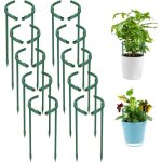 Tuteur plante 20 pices tuteur tuteur plante interieur demi cercle tuteur plante grimpante vert tuteurs ...
