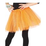 Tutu fille orange à paillettes - taille unique - pour déguisement de citrouille ou de fée - intérieur ... Tutu fille orange à paillettes - taille unique - pour déguisement de citrouille ou de fée - intérieur ...