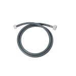 Tuyau alimentation eau embouts mle - femelle droits 150 m fackelmann