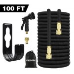 Tuyau darrsage flexible et extensible 30m - 100ft tuyau darrosage r�tractable tuyau darrosage extensible ...