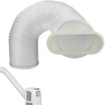 Tuyau de climatiseur portable tuyau climatiseur mobile diam�tre de 150mm longueur de 3m tuyau evacuation ...
