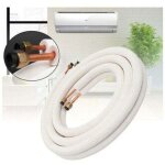 Tuyau en cuivre pour climatiseur 1 / 4 3 / 8 - tuyau r�frig�rant en cuivre et aluminium isol� - pi�ces ...