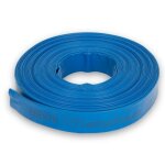 Tuyau darrosage eberth 1 tuyau plat pour pompe - longueur 20m - diam�tre 25mm - pvc r�sistant