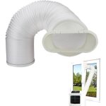 Tuyau evacuation climatiseur mobile avec bouche plate connecteur tuyau tuyau d�vacuation flexible pvc ...