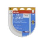Tuyau de gaz souple pvc - generique - 2m - blanc - intrieur - femelle / mle