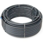 Tuyau sr - hd pe 100 nf bande bleu 20 bar - �25x30 - rouleau 50ml