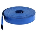 Huggy tuyaux - tuyau de refoulement plat � 38 mm (1 1 / 2) bleu - longueur 50 m�tres