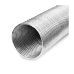Tuyau de ventilation flexible en aluminium - air roxy - 120 mm - r�sistant - flexible - installation ...