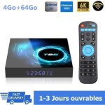 Artelys tv box android 10 t95 h616 6k wifi bt ? flash 4g / sdram 64go netflix google store